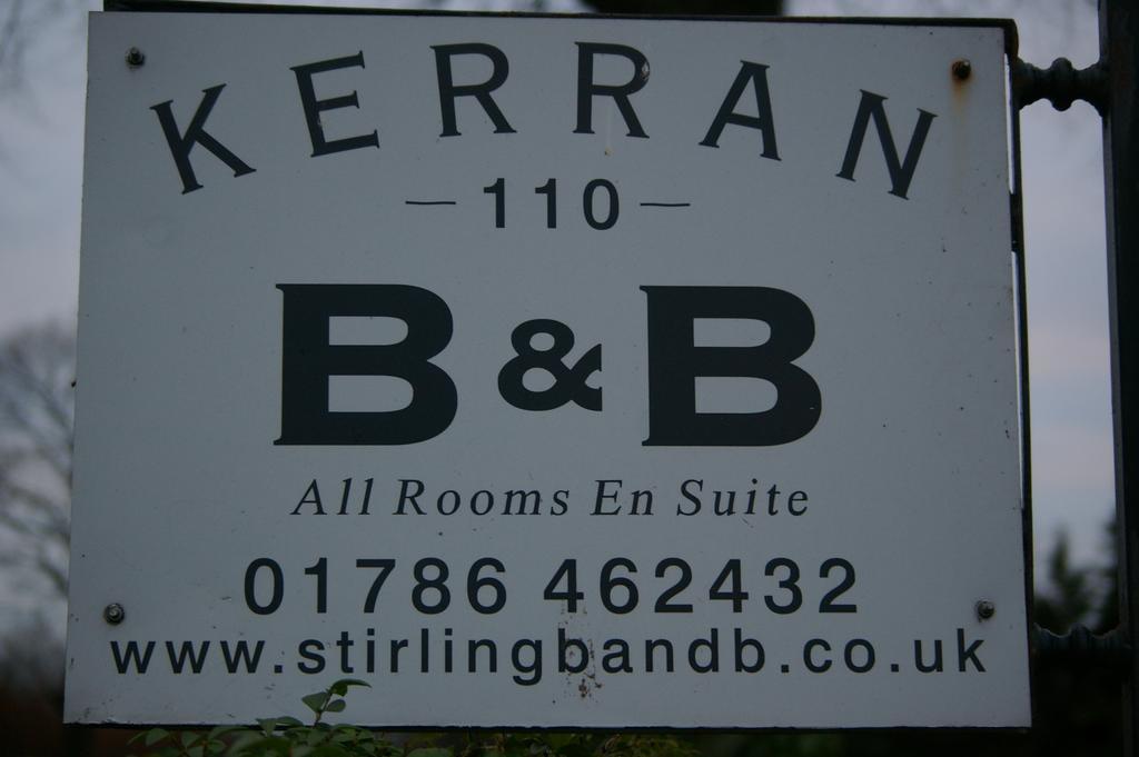 Kerrann B&B Stirling Exterior foto